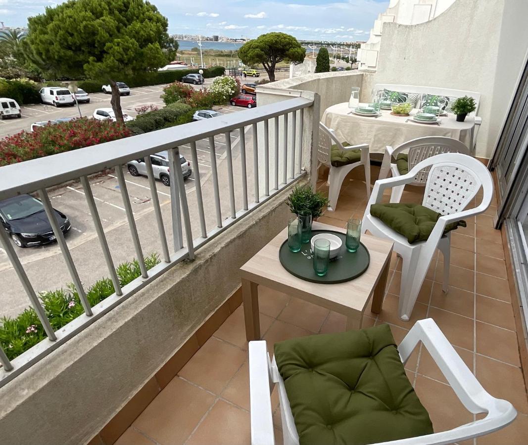 Studio Le Vue Mer Acces Direct A La Plage Parking Prive Clim Belle Terrasse Le Grau-du-Roi Exteriér fotografie
