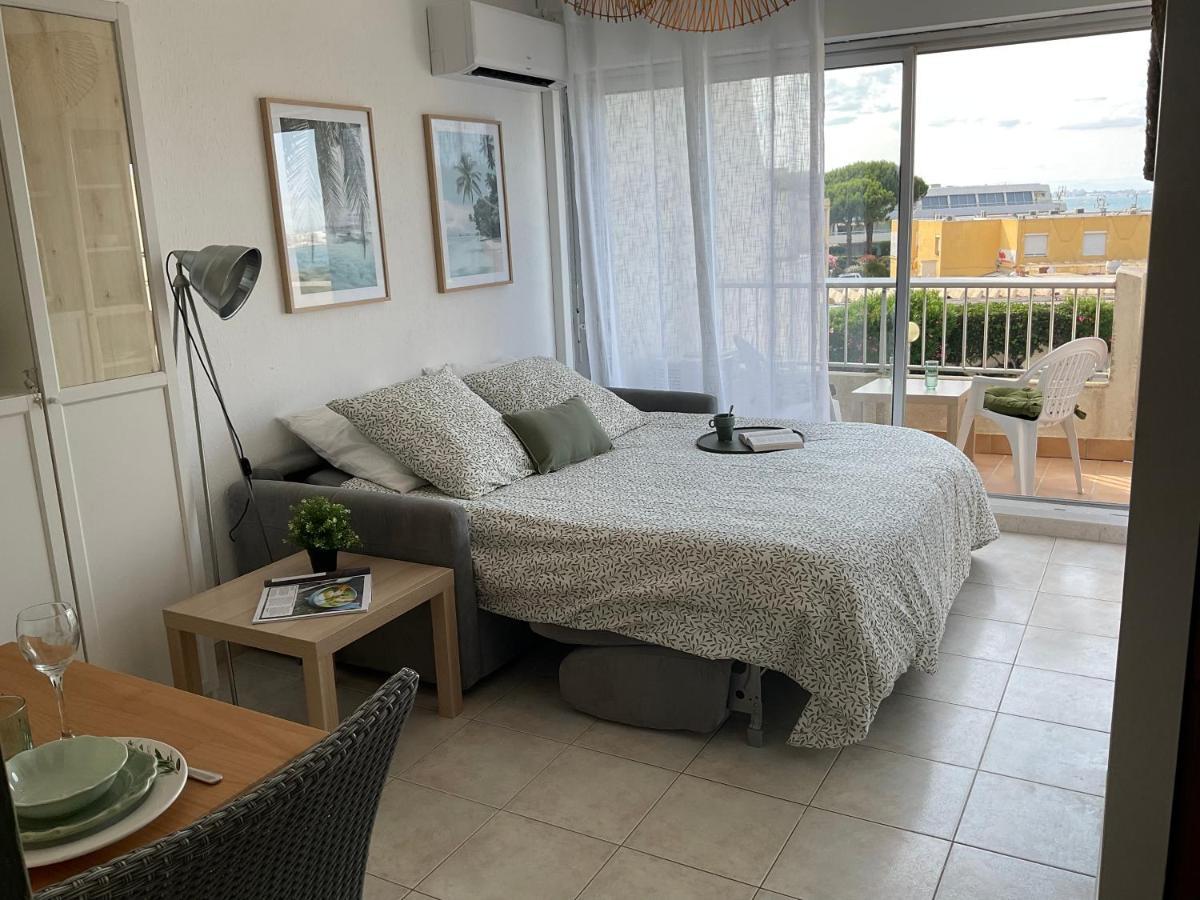 Studio Le Vue Mer Acces Direct A La Plage Parking Prive Clim Belle Terrasse Le Grau-du-Roi Exteriér fotografie