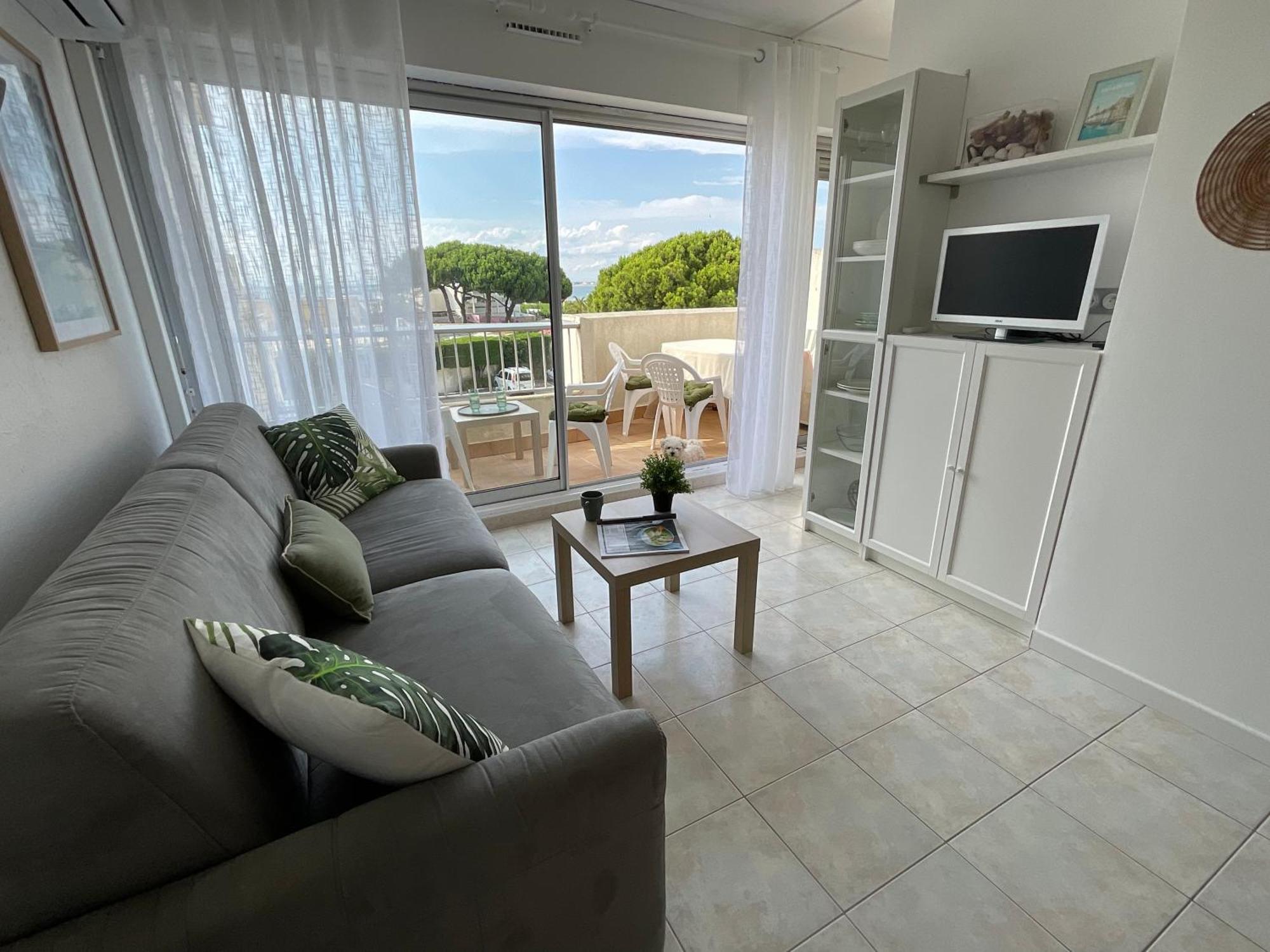 Studio Le Vue Mer Acces Direct A La Plage Parking Prive Clim Belle Terrasse Le Grau-du-Roi Exteriér fotografie